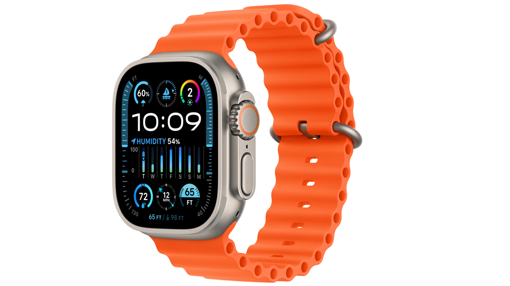Výměnný řemínek pro hodinky Apple Ocean Band 49 mm Orange